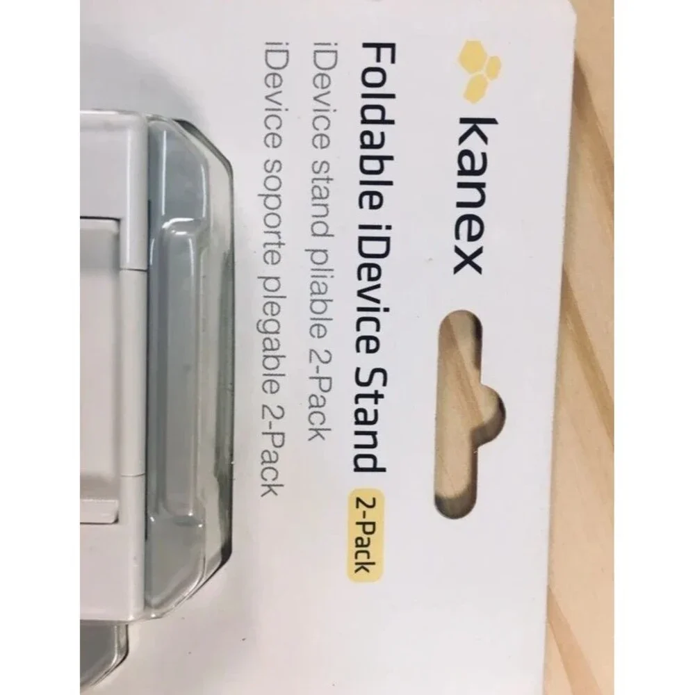 White Foldable Adjustable iPhone iPad Smartphone Universal Mobile Device Holder